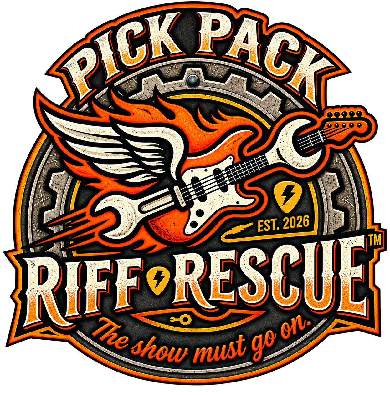 Pick Pack by Riff Rescue LLC — The show must go on.